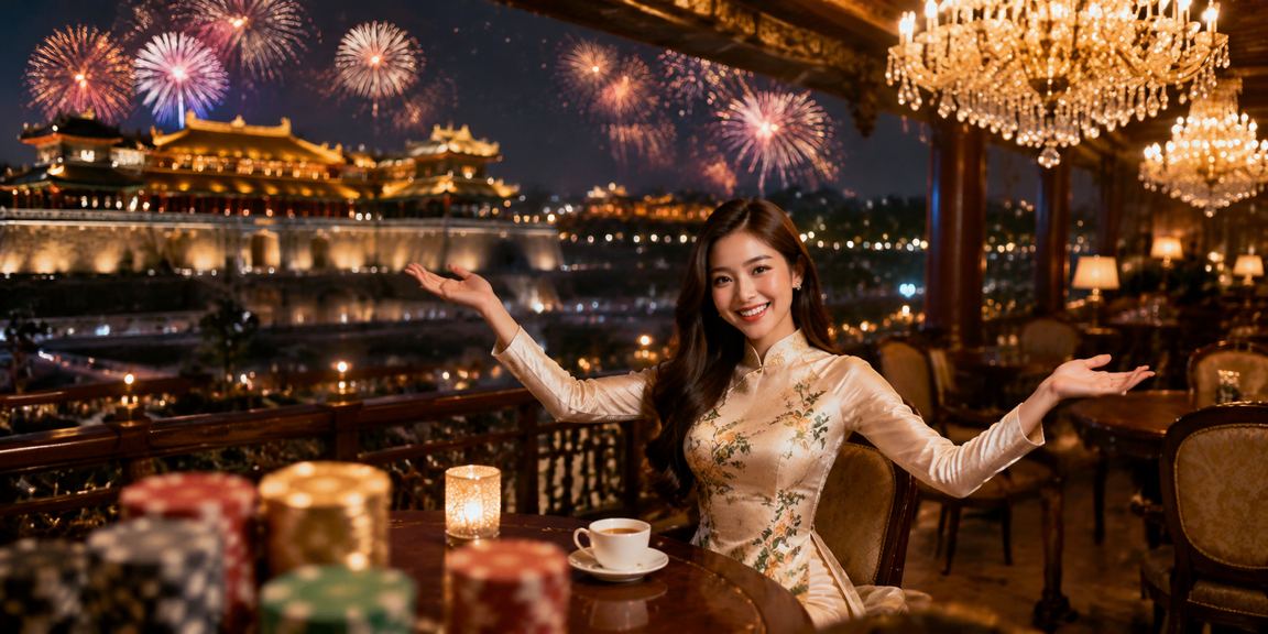 Không gian giải trí casino tại Huế - cà phê và trò chơi trực tuyến
